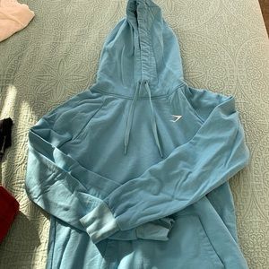 Gymshark baby blue hoodie
